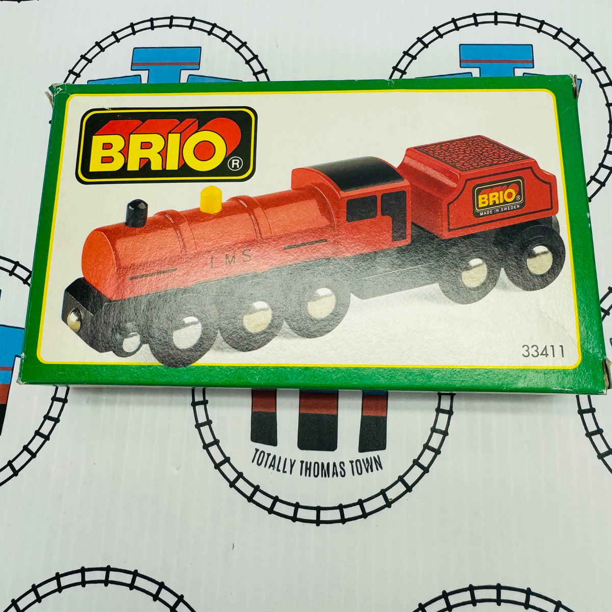 BRIO Flying Scotsman Train 33433 buy LNER Tender Coach Wooden Railway Vintage 1996