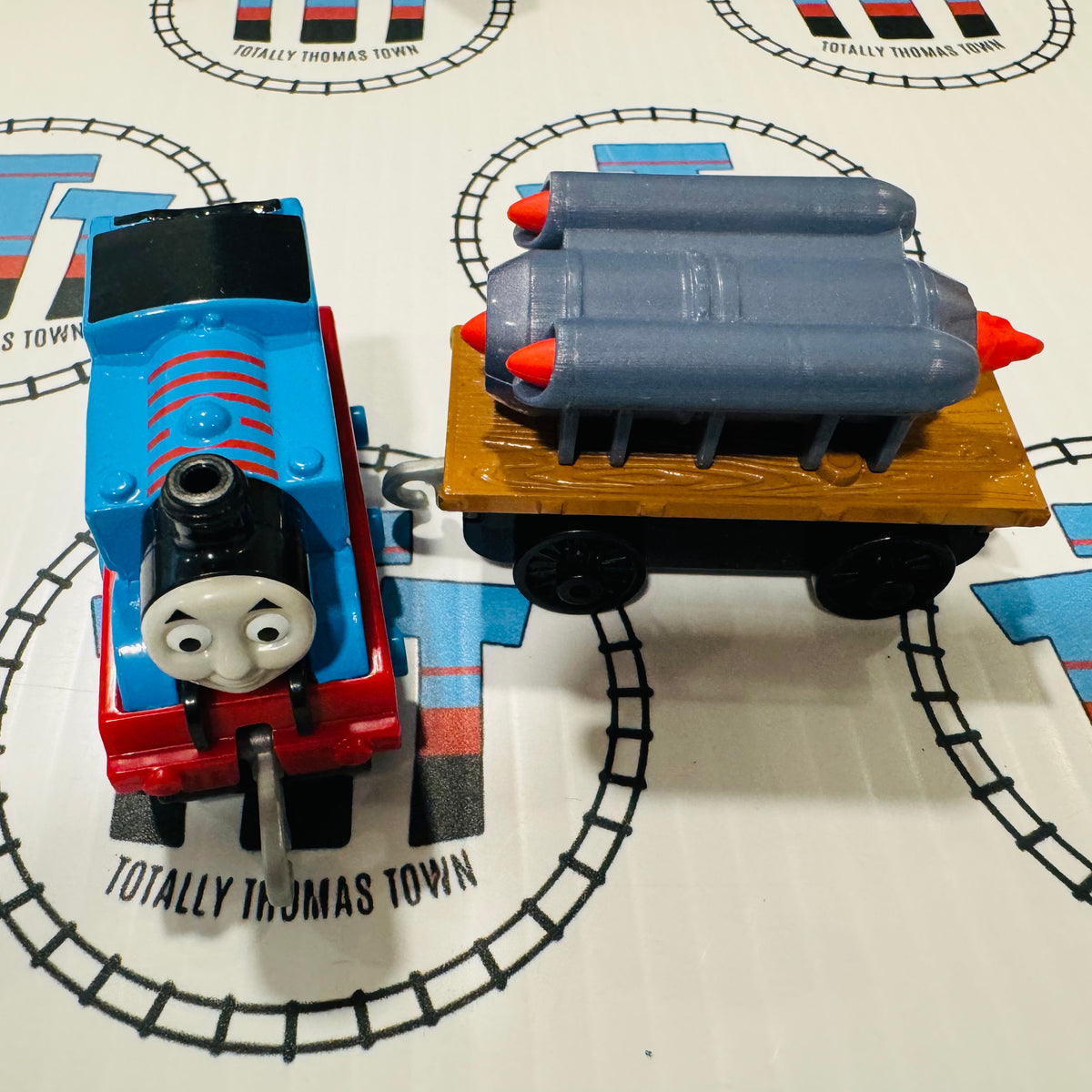 Rocket Thomas 2018 Used Push Along Trackmaster Totally Thomas Town