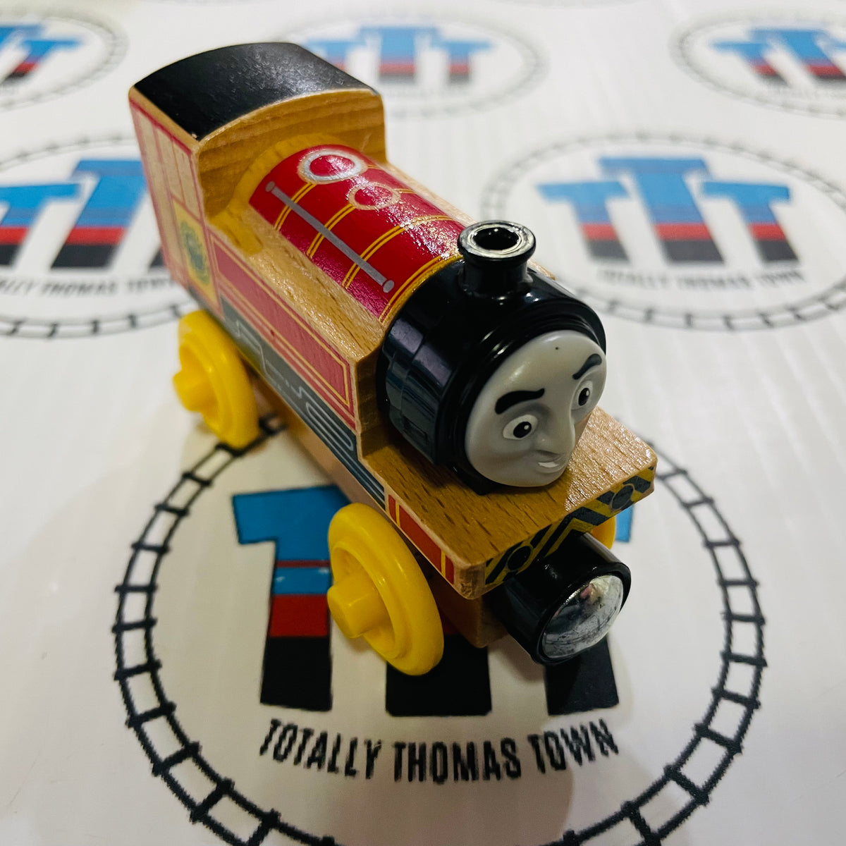 Totally thomas hot sale town wooden railway