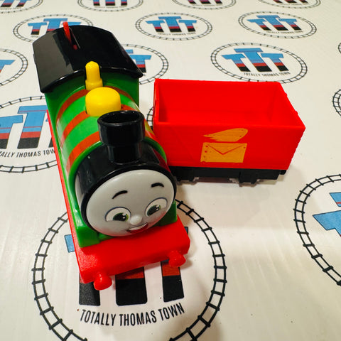 Party Train Percy and Car (2021 Mattel) Used - All Engines Go