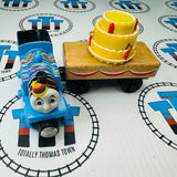 Happy Birthday Thomas with Cake (Mattel) Good Condition Wooden - Used