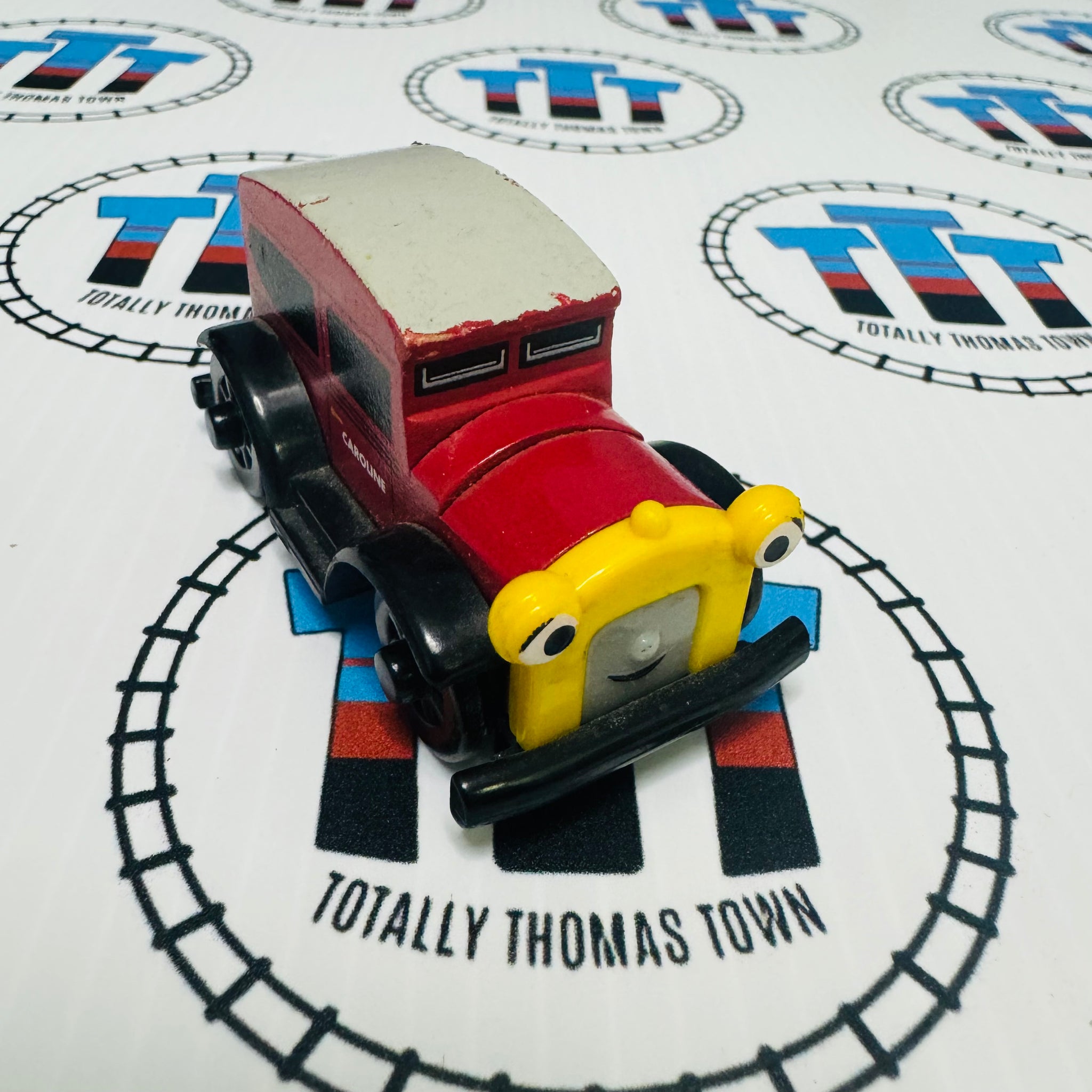 Outlets 2002 Learning Curve Wooden Thomas Train 3 Car Promo Pack! Lorry 3!