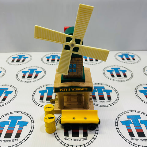 Toby's Windmill with Different Barrels #1 Wooden - Used