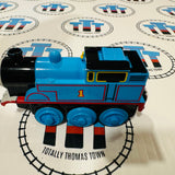 Battery Thomas #2 (2000) Moves Forwards and Backwards Noisy Wooden - Used