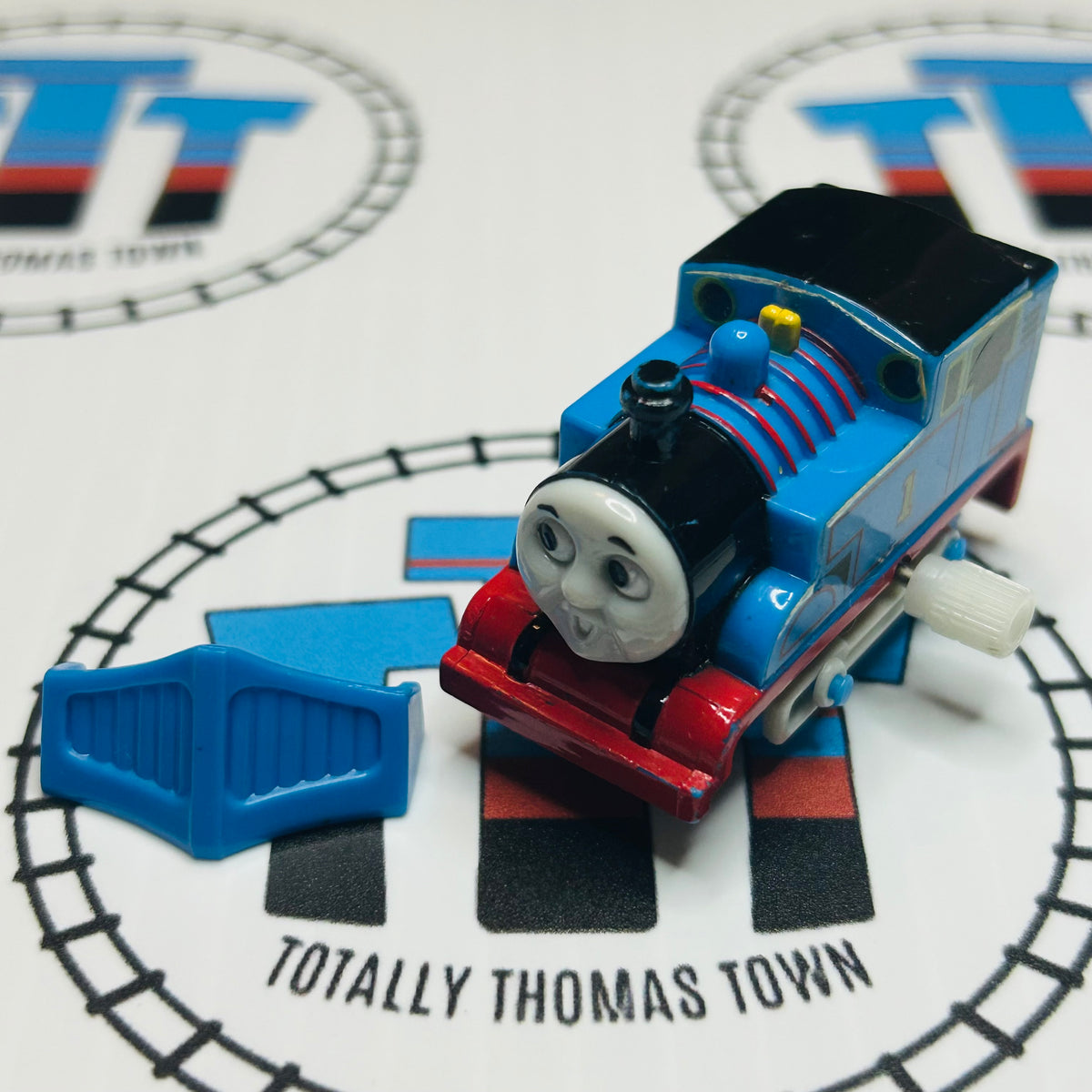 Surprised Thomas with Snowplow #3 Capsule Plarail Wind Up - Used ...