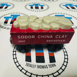 Red China Clay Car (Learning Curve 1997) Rare Good Condition Wooden - Used