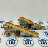 Steamies and Diesels Set (No Trains/Damaged Crossing) Wooden - Used