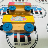 Candy Cars Tan Base (Thomas Wood Mattel) Wooden - Used