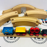 BRIO 33125 Vintage Railway Set Wooden - In Box