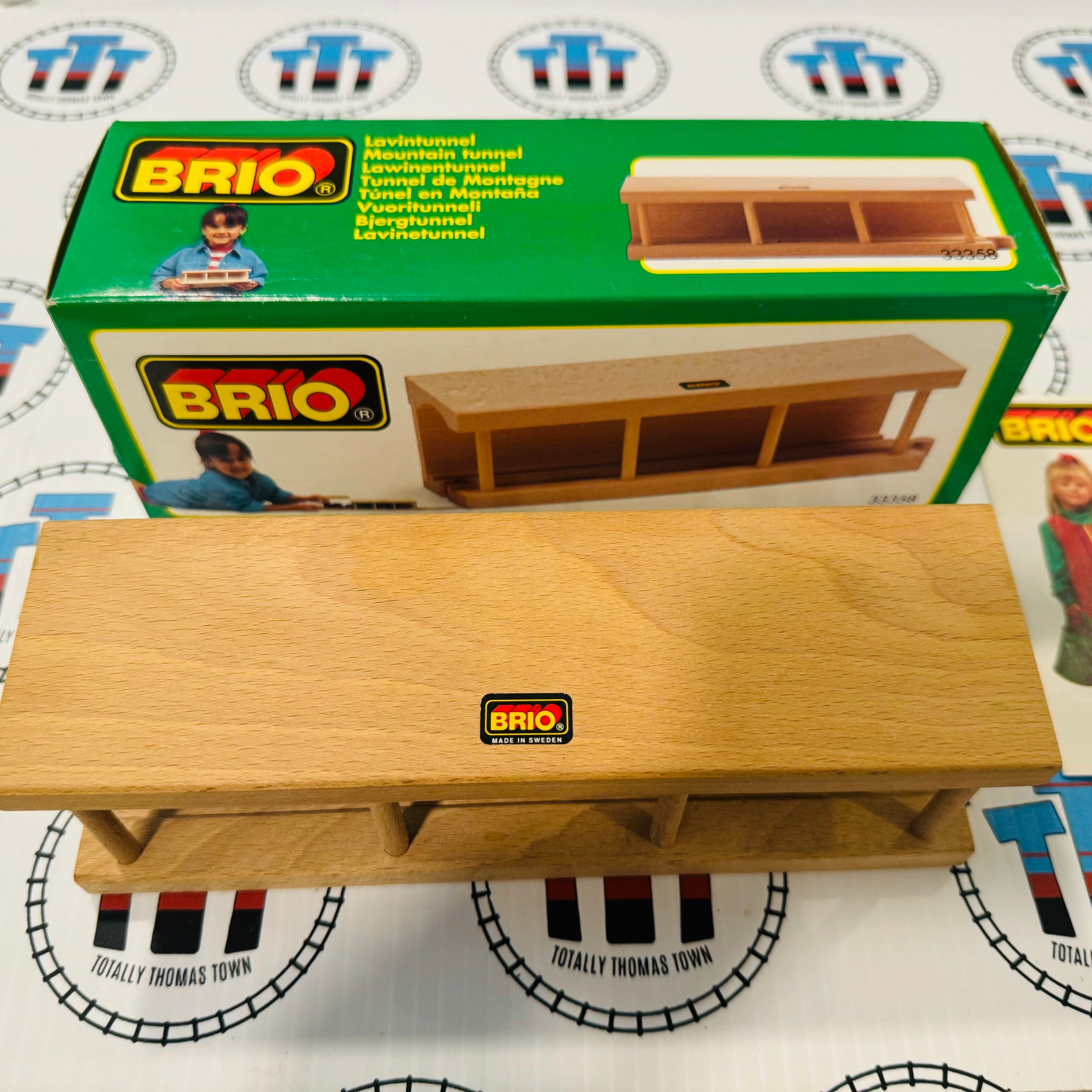 BRIO Mountain Tunnel 33358 Wooden Excellent Condition in Box Totally Thomas Town