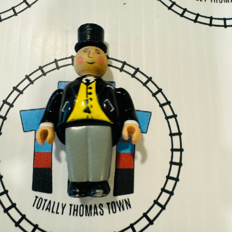 Sir Topham Hatt 3D Rare Fair Condition Wooden - Used