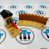 King of the Railway Set Complete (Chipped Track/Different Cargo Car) Wooden - Used