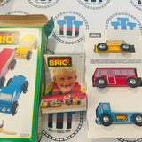 BRIO Vintage Minicars #33319 Wooden - In Box