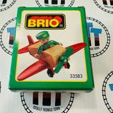 BRIO Aeroplane & Pilot #33583 Wooden - In Box