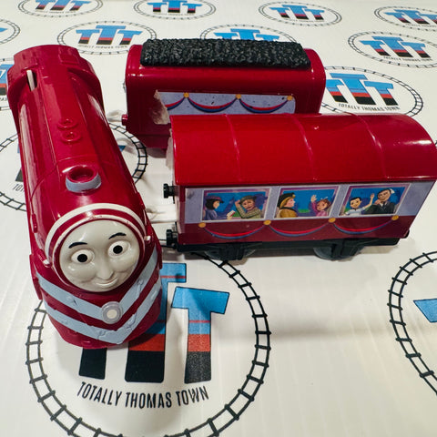 Caitlin's Passenger Express #3 (2012) Ripped Stickers Noisy Used - Trackmaster