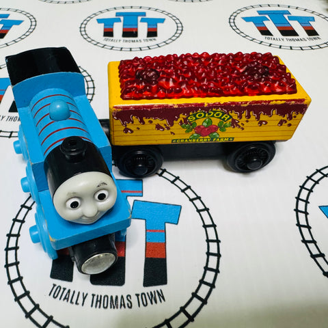 Thomas' Cranberry Spill #2 (Mattel) Wooden - Used