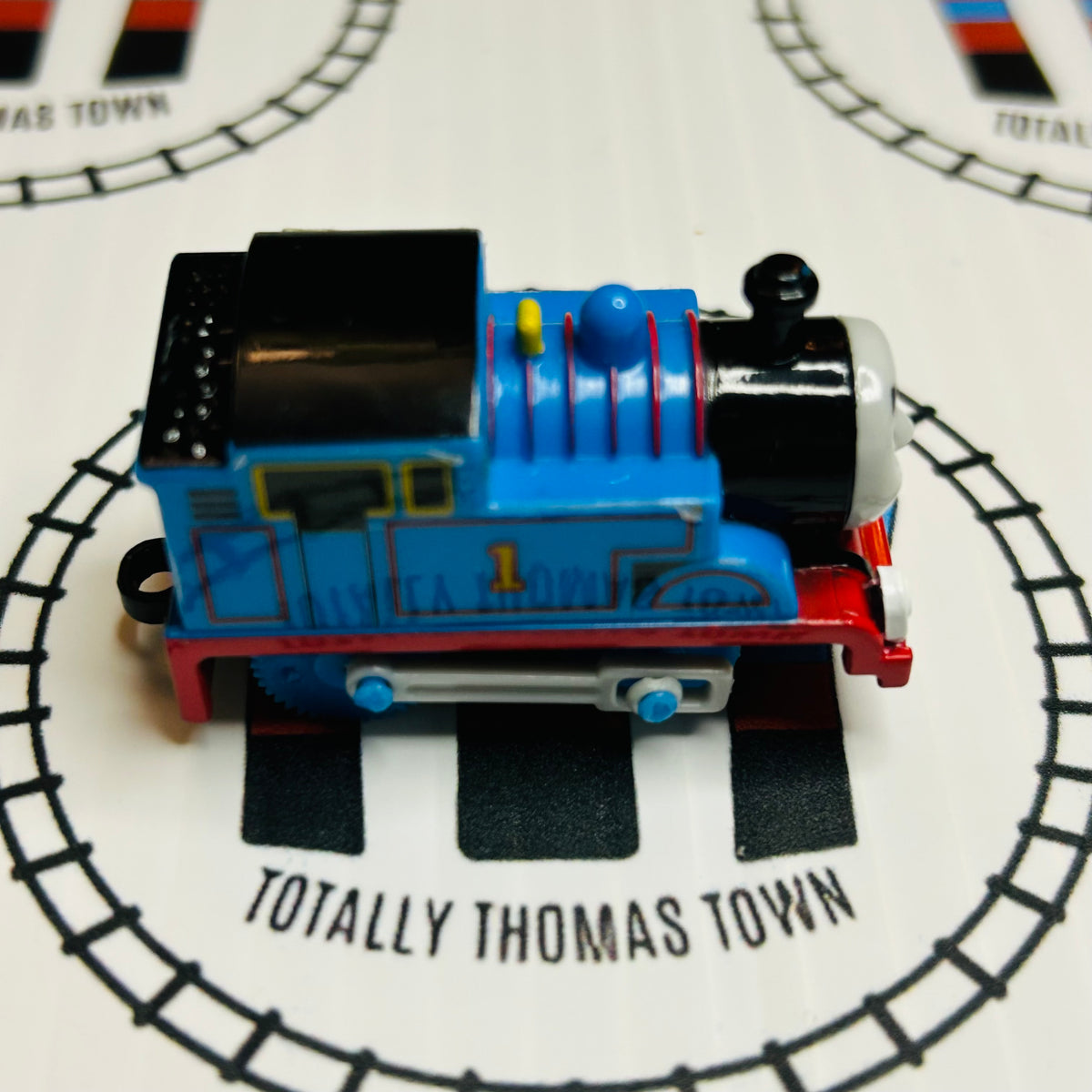 Surprised Thomas Newer Face Missing Stickers Capsule Plarail Wind Up ...