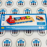 Train Ferry 14" Long BIGJIGS Rail Wooden - New in Box