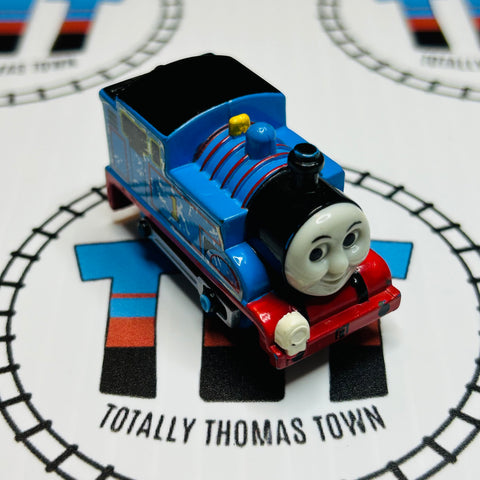 Thomas Eyes Left No Front Coupling Fair Condition Pull Along Capsule Plarail - Used