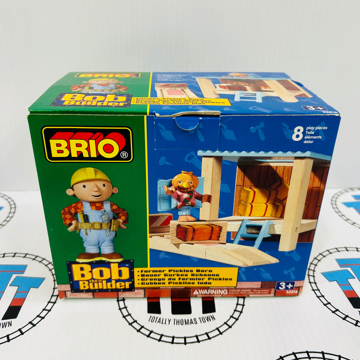 BRIO 32816 Bob the Builder Farmer Pickles Barn Wooden - New – Totally ...