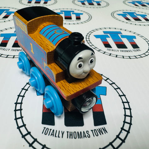 Thomas (Thomas Wood Unpainted Mattel) Good Condition Wooden - Used