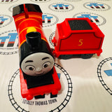 James and Tender (2021 Mattel) Used All Engines Go - Trackmaster Revolution