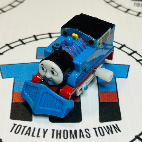 Surprised Thomas with Snowplow #2 Capsule Plarail Wind Up - Used