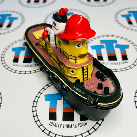 Foduck Bath Toy Theodore Tugboat ERTL - Used