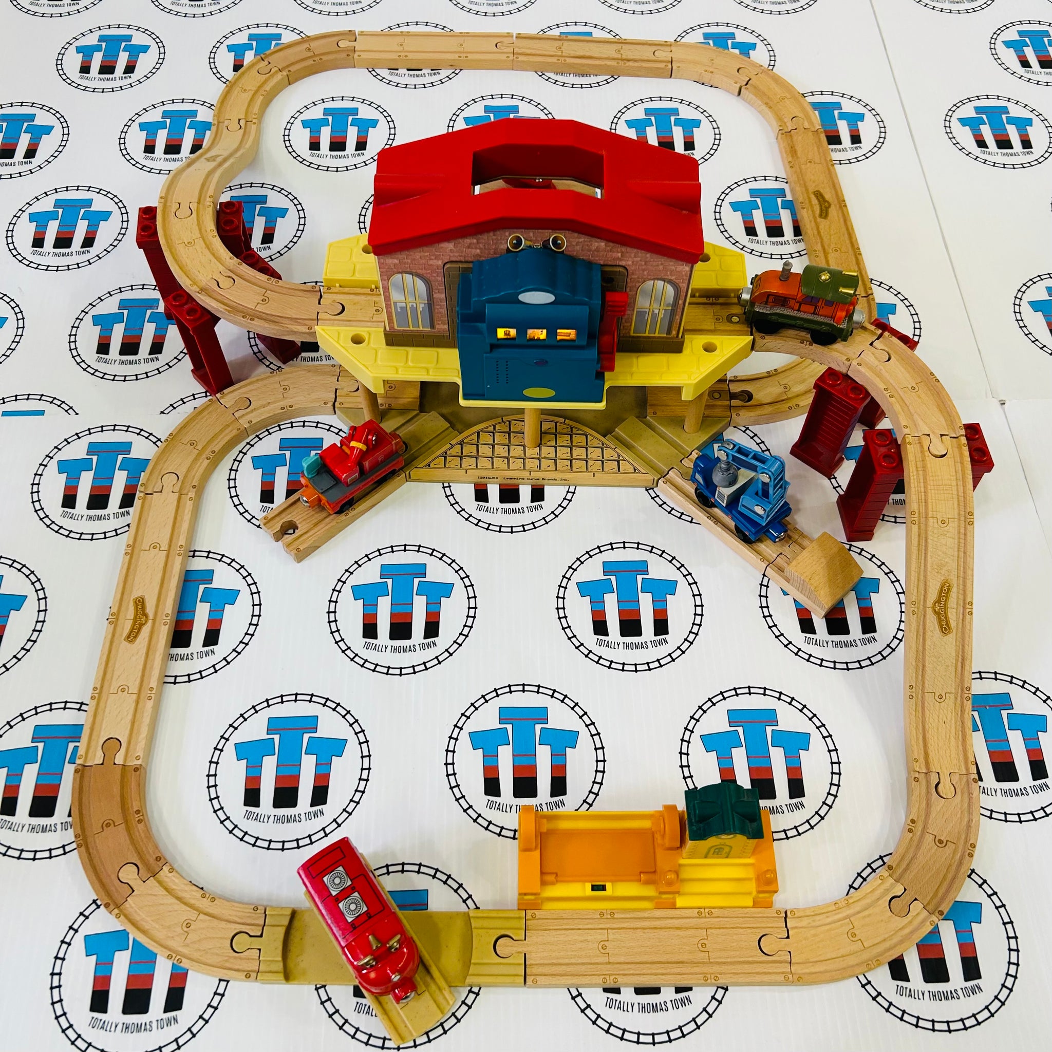 Chuggington wooden train set online