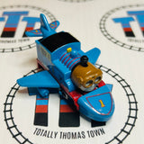 Airplane Wearing Thomas Pull Along Peeling/Missing Stickers Capsule Plarail - Used