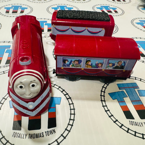 Caitlin's Passenger Express #1 (2012) Slightly Ripping Stickers Noisy Used - Trackmaster