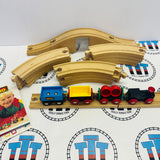 BRIO 33125 Vintage Railway Set Wooden - In Box