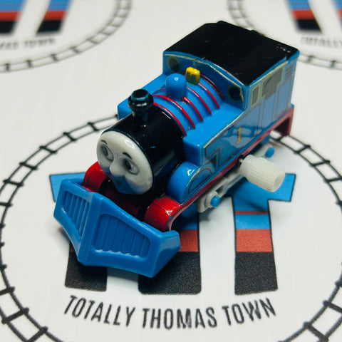 Surprised Thomas with Snowplow #3 Capsule Plarail Wind Up - Used