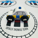 Police Car BIGJIGS Rail Wooden - New no Box