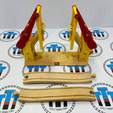 BRIO 33363 Up & Away Lift-Up Bridge with Ascending Track (One Piece Not BRIO) - Used