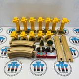 BRIO Sky Train Set (33925) with Extra Risers Wooden - Used