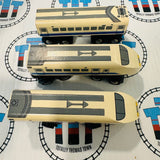 BRIO Shinkansen Nozomi Japanese Bullet Train 33438 Wooden - Excellent Condition in Box