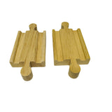 Male/Male Mini Track 2 Pieces BIGJIGS Rail Wooden - New no Box