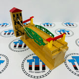 BRIO Lifting Bridge 33757 Chipped Roof Used - Wooden