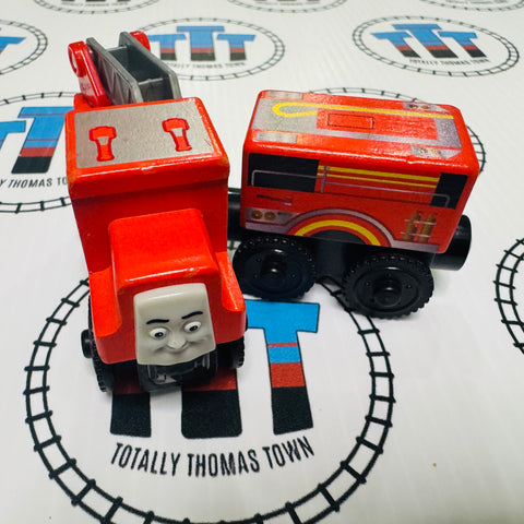 Flynn & Tender (Thomas Wood Mattel) Wooden - Used