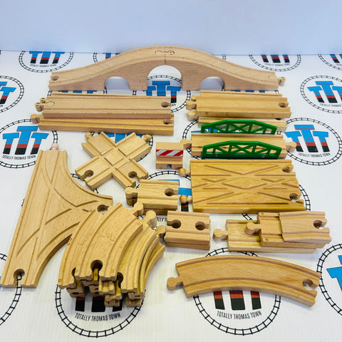 Value Track Pack #18 Generic Brand Wooden - Used