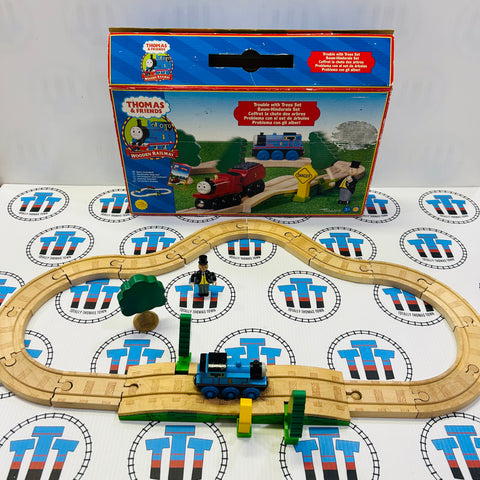 Trouble with Trees Set with Thomas (2001) Only Wooden - Used with Box