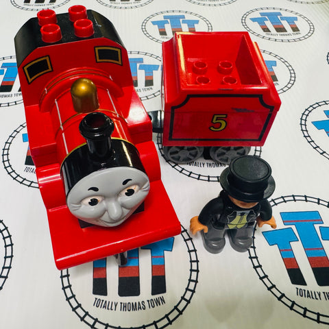 James and Sir Topham Hatt LEGO Duplo - Used