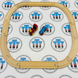 BRIO Mystery Oval Set with Trains - Used