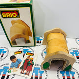 BRIO Adaptable Tunnel 33458 Rare Good Condition in Box (Stained Box) Wooden - Used