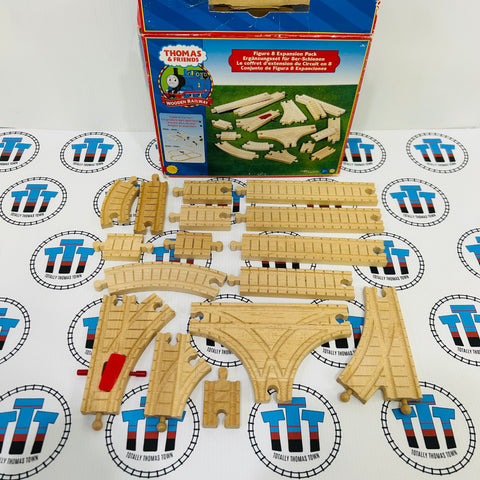 Figure 8 Set Expansion Pack Clickity Clack Thomas Brand Wooden - Used in Box