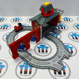 Lights & Sounds Rescue Station Playset Complete with Fire Train Used - Take Along