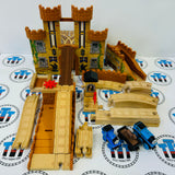 King of the Railway Set Complete (Chipped Track/Different Cargo Car) Wooden - Used