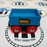 BRIO Blue Cargo Car Wooden - Used