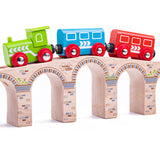 Railway Viaduct BIGJIGS Rail Wooden - New in Box